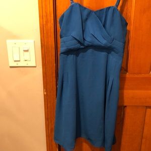 Express Blue party dress